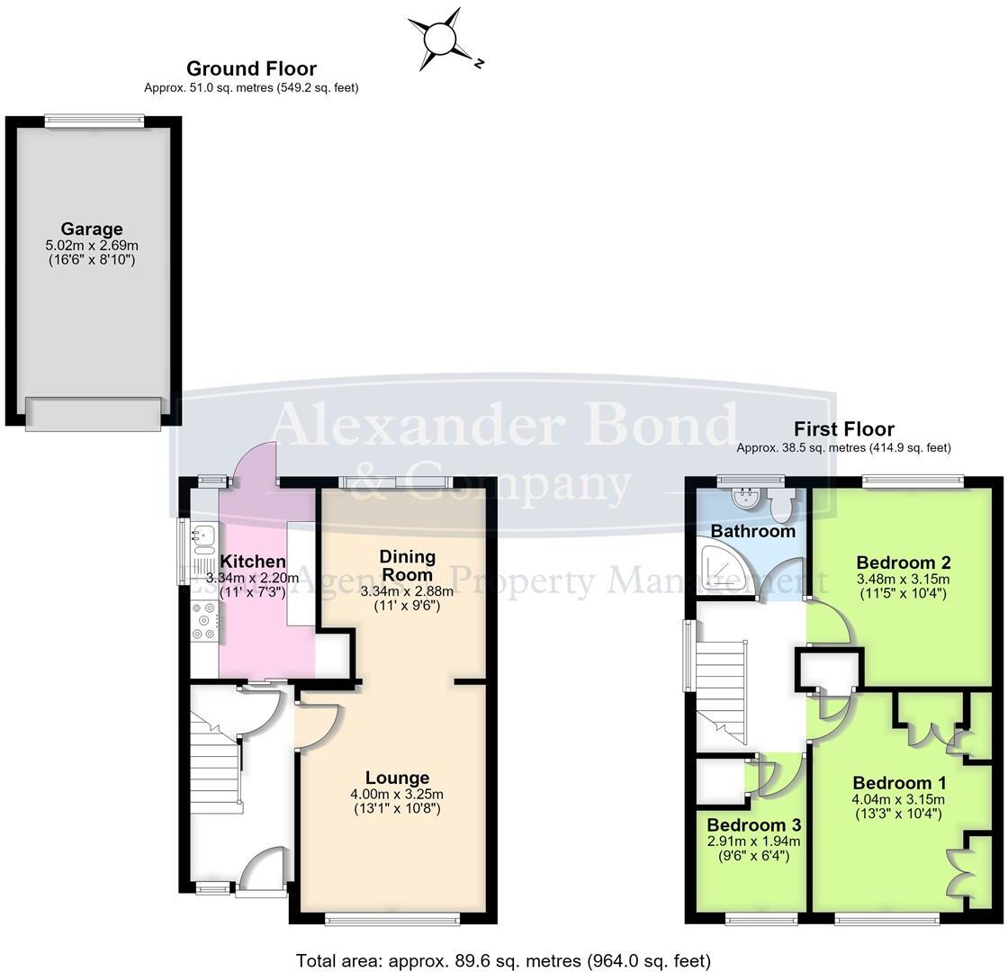 Broom Grove, Knebworth floorplan