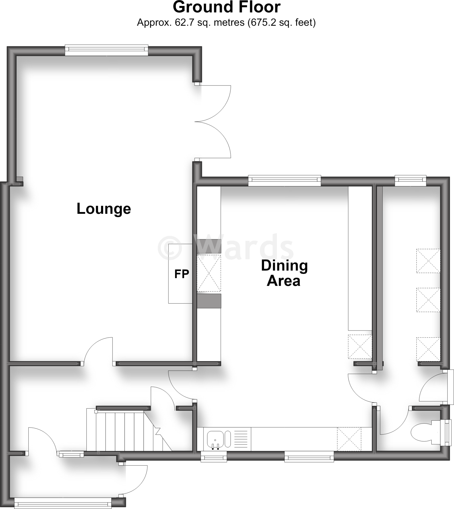 Vicarage Hill, Petham, Canterbury, Kent floorplan