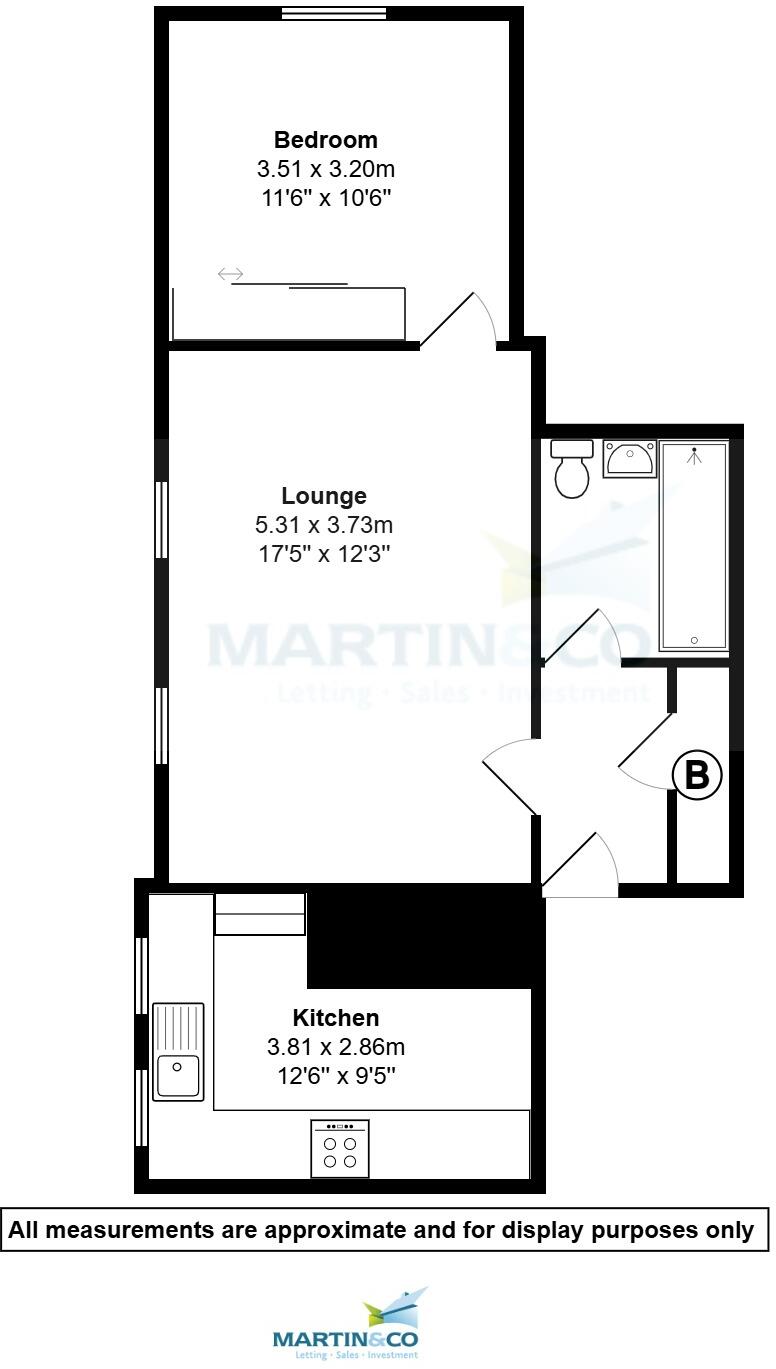 43 The Calls floorplan