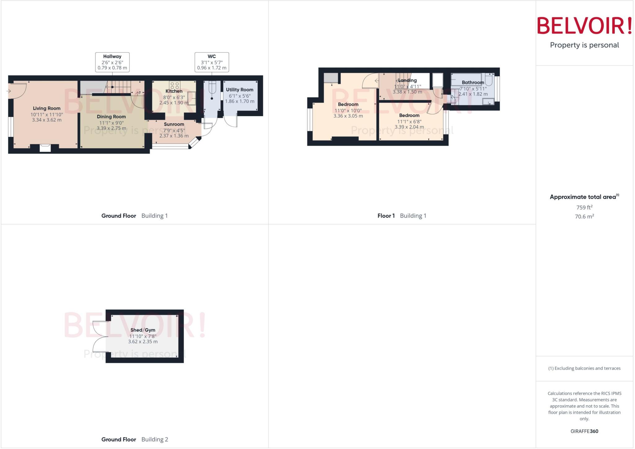 Queen Street, Audley, Newcastle Under Lyme, ST7 floorplan