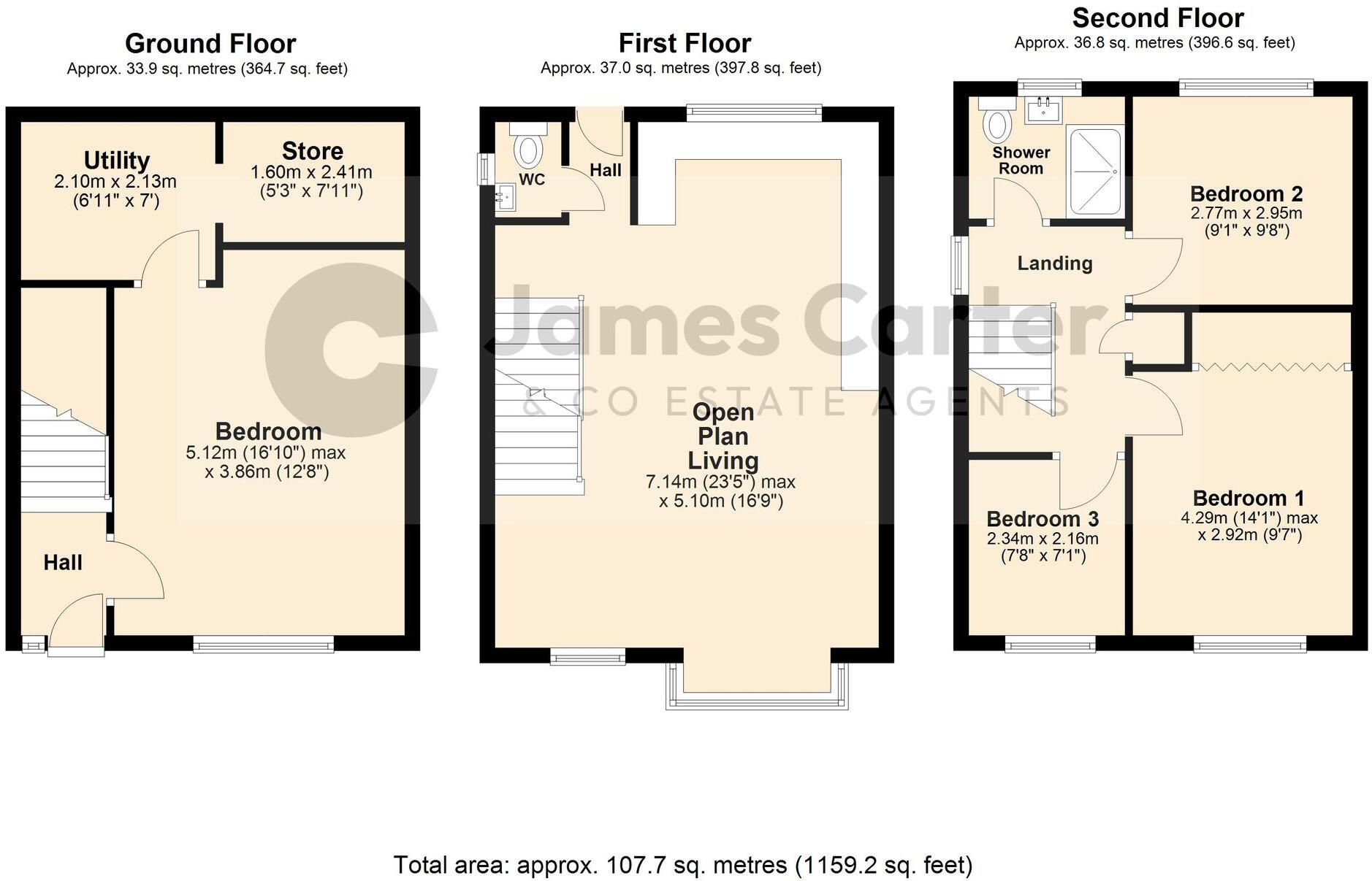 Bohelland Road, Penryn, TR10 floorplan