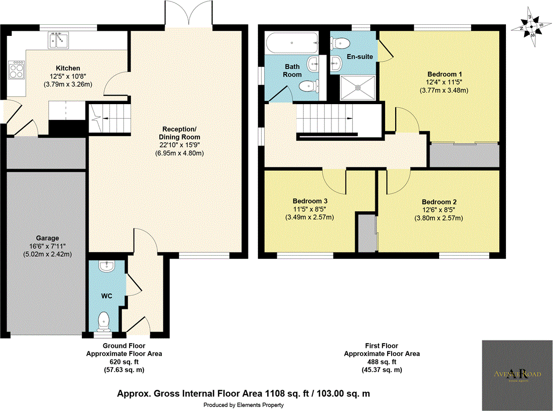 19 Cowdenfoot Loan, Dalkeith, EH22 floorplan