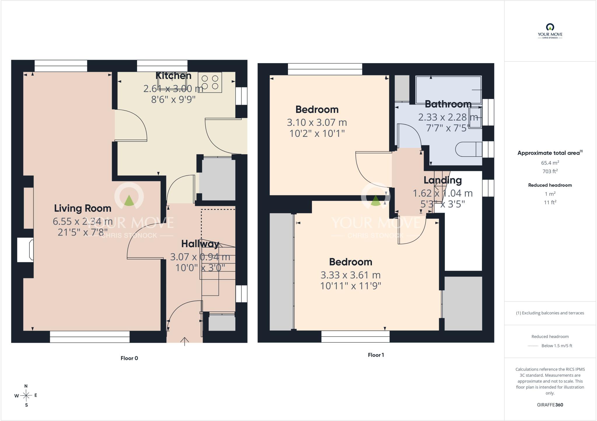 Warenton Place, North Shields, Tyne and Wear, NE29 floorplan