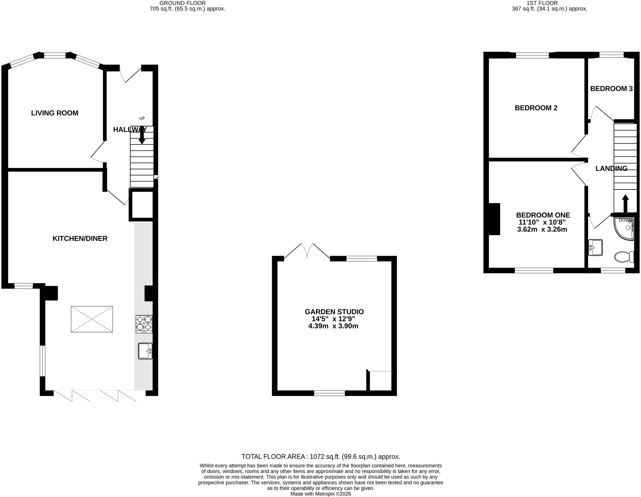 St. Philips Road, Cambridge floorplan
