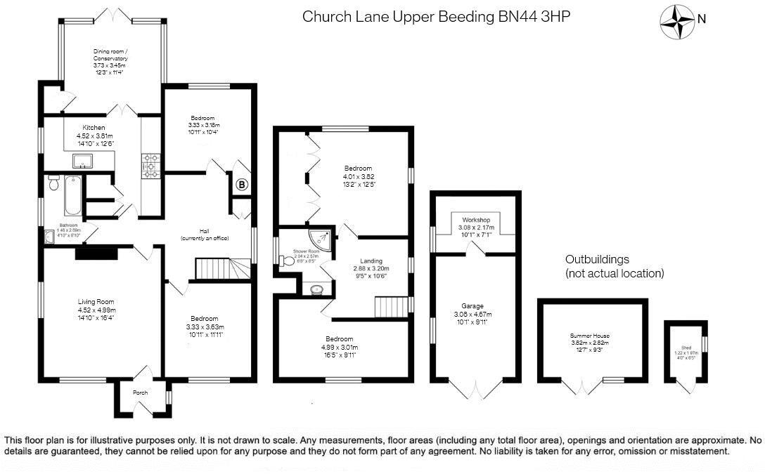 Church Lane, Upper Beeding floorplan