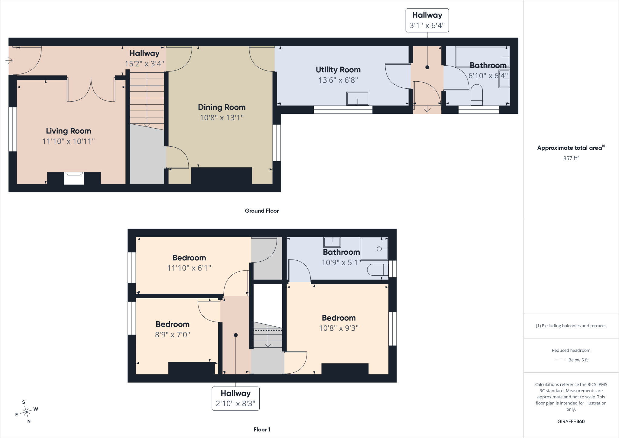 Harcourt Street, Darlington, County Durham floorplan