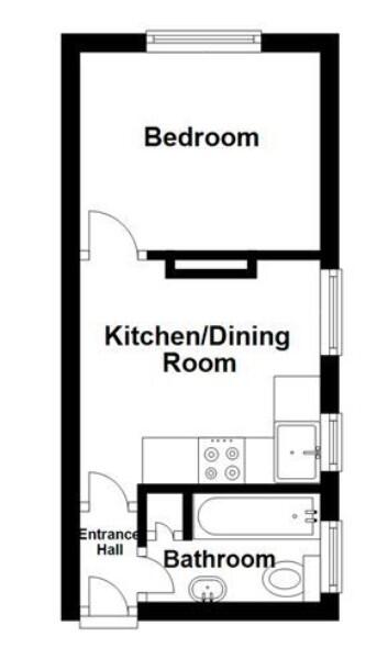 Flat 4, 204 London Road, Portsmouth floorplan