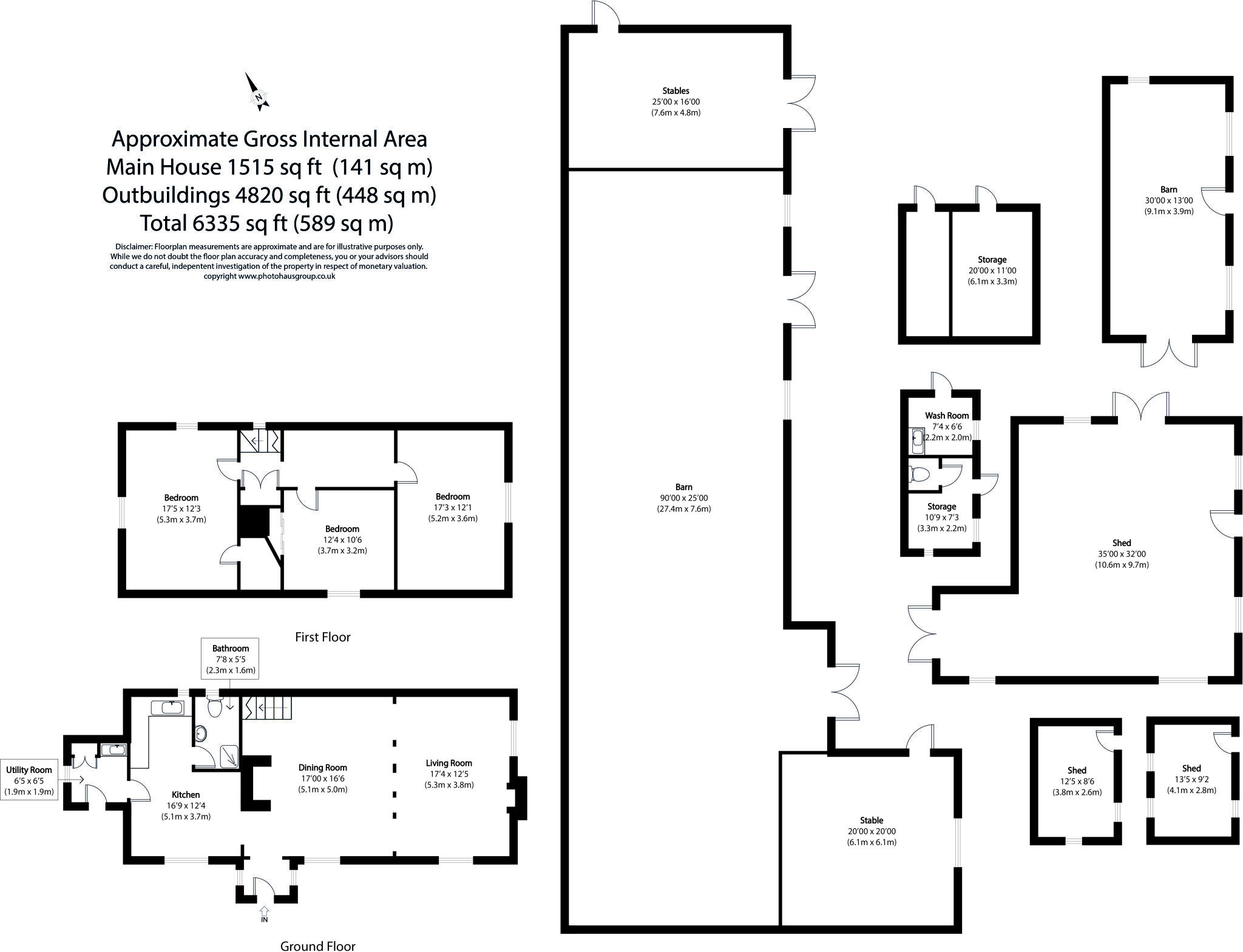 Harlow Common, Harlow, Essex, CM17 floorplan