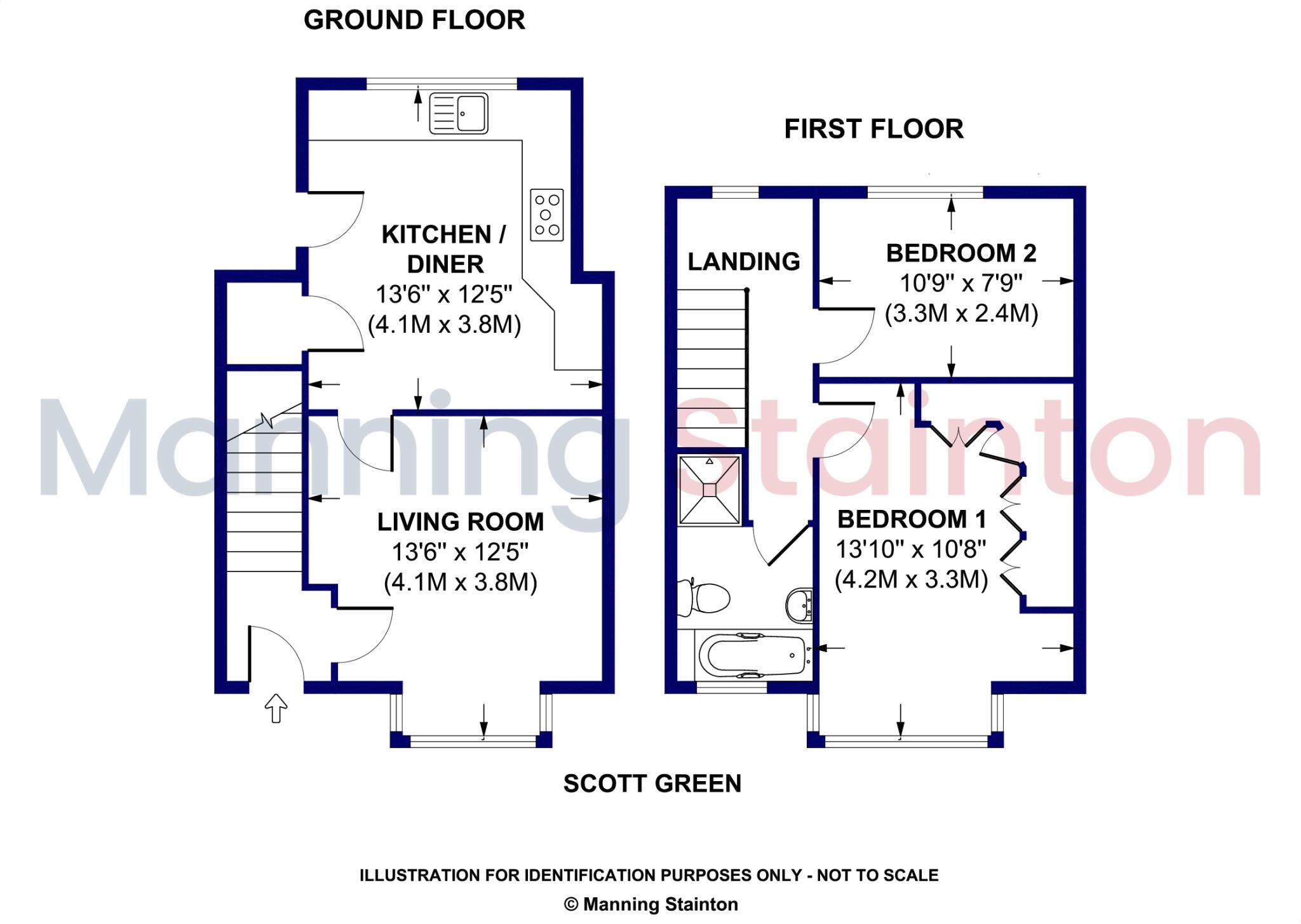 Scott Green, Gildersome, Morley, Leeds floorplan