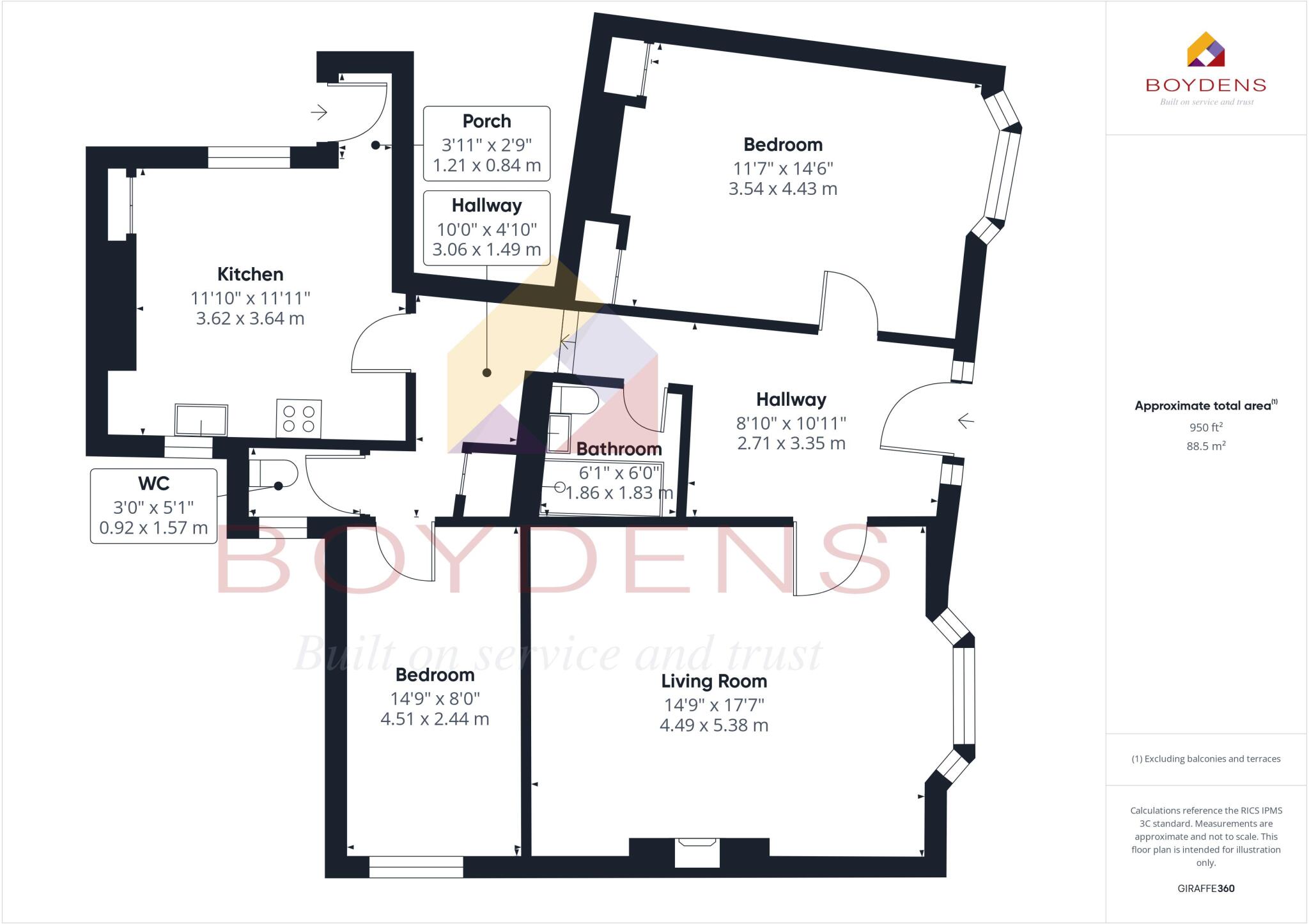 Gravel Court, West Street floorplan
