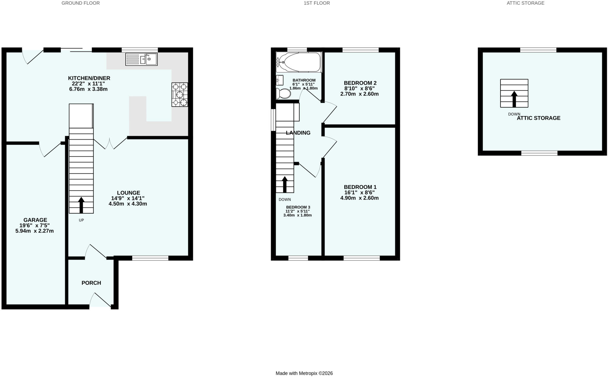 Marston Close, Dawlish, Devon floorplan