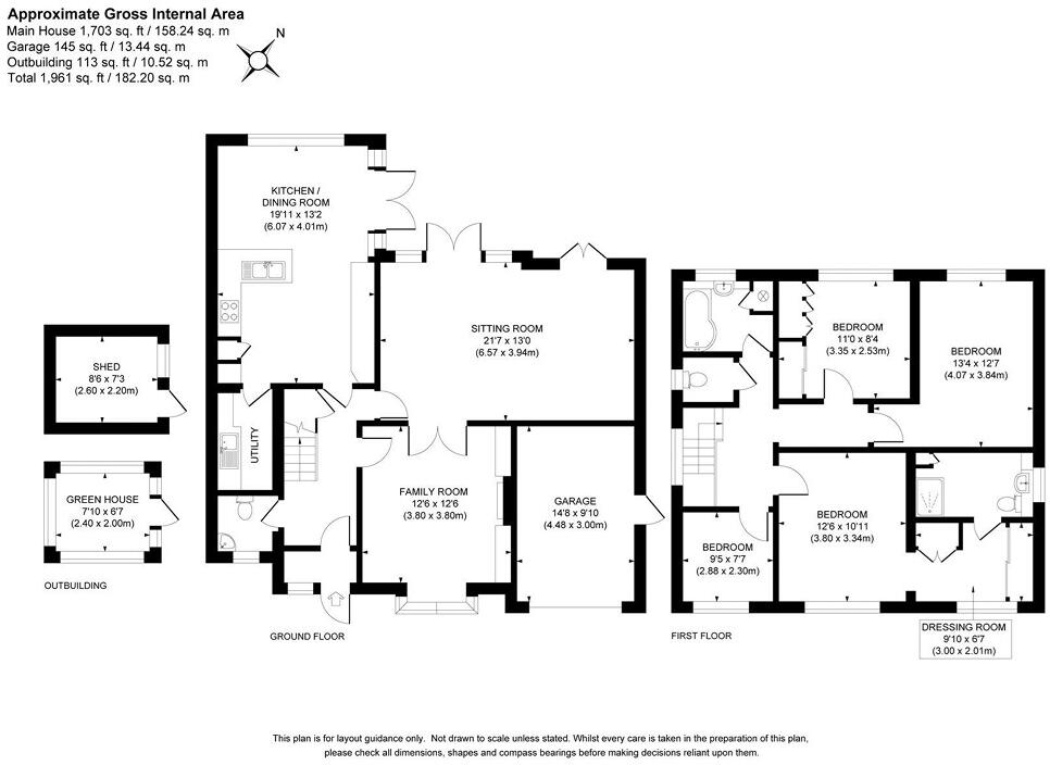 Broadway, Knaphill, Woking, Surrey, GU21 floorplan