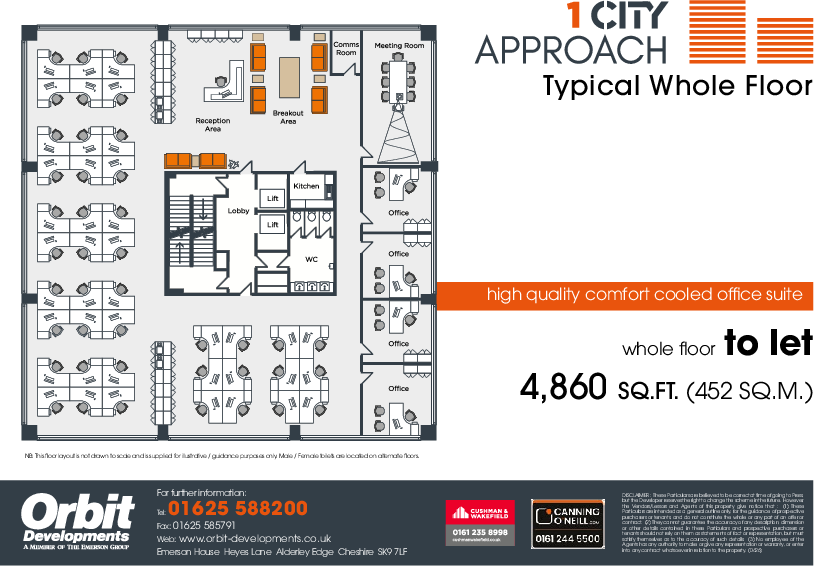 1 City Approach Space Plan