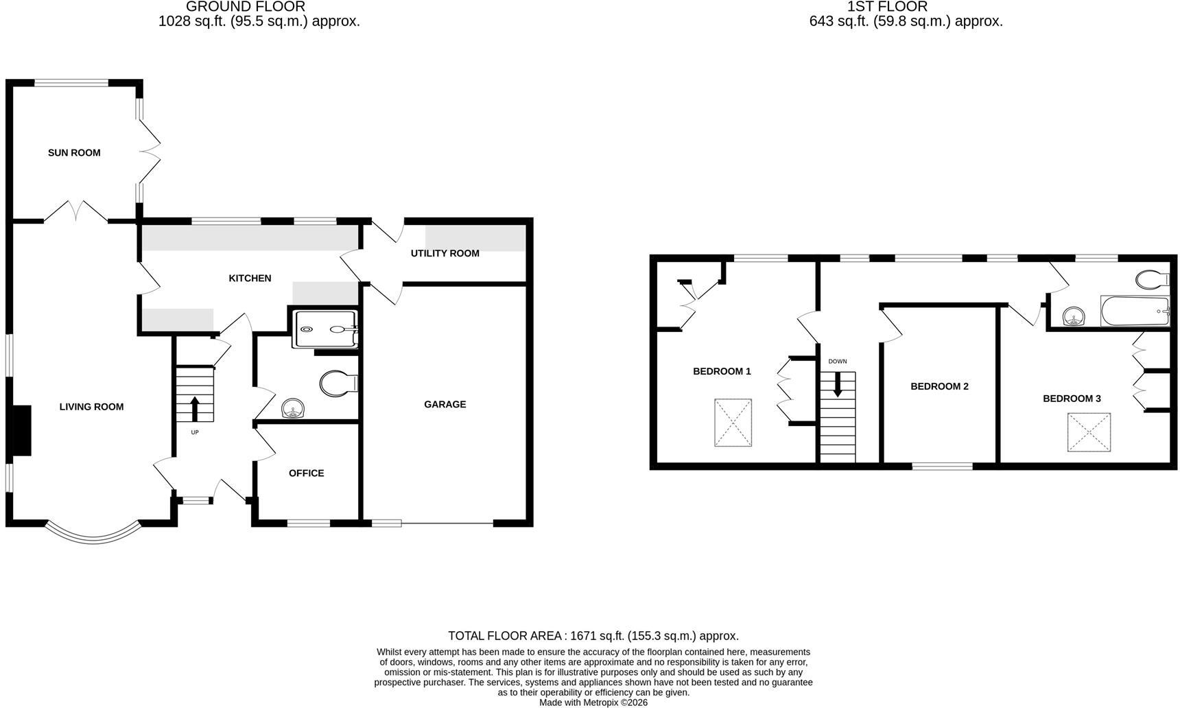 Meadlands, York floorplan
