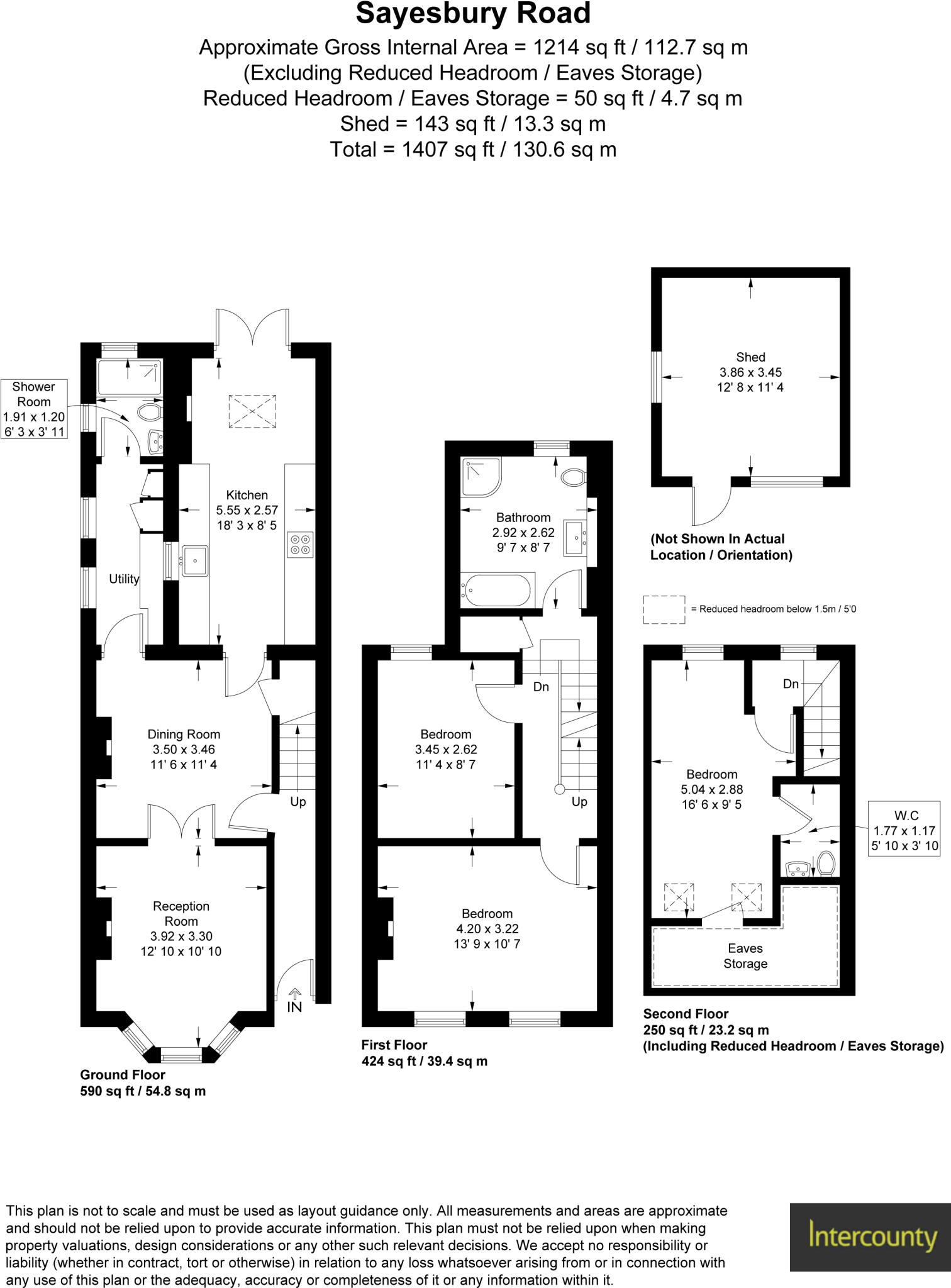 Sayesbury Road, Sawbridgeworth, Hertfordshire, CM21 floorplan