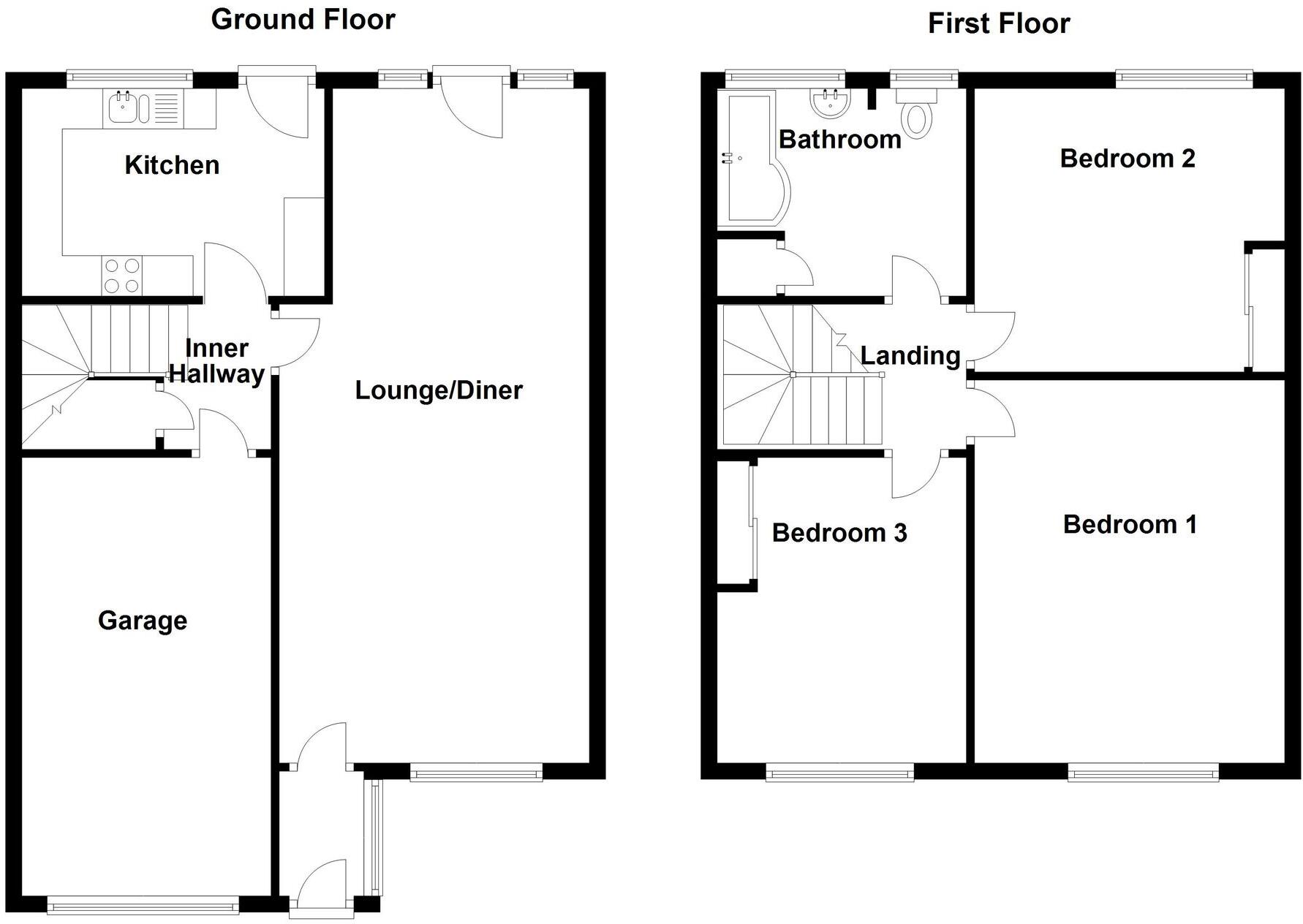 Millfield Close, Ashby-De-La-Zouch, LE65 floorplan