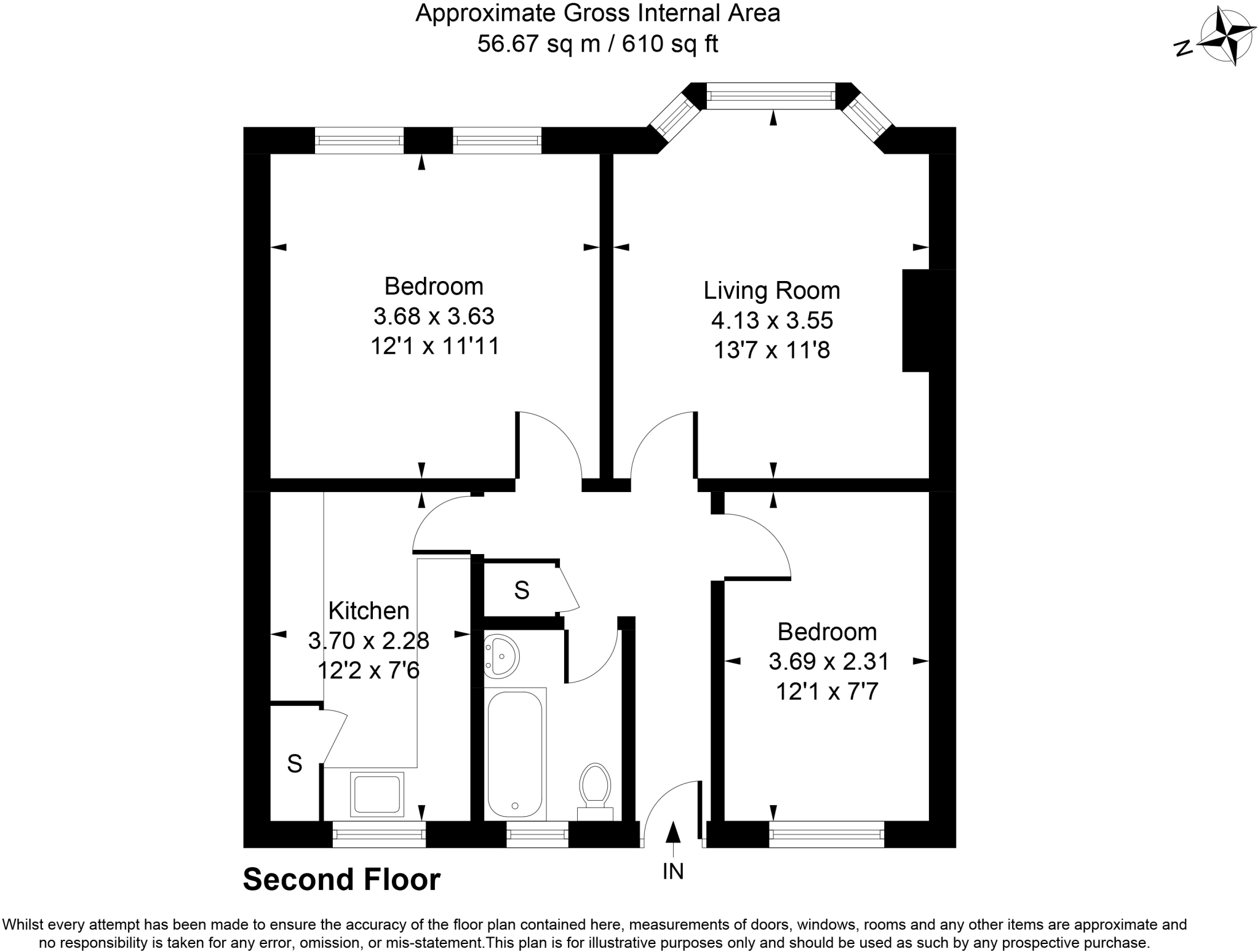 Oakhall Drive, Sunbury-on-Thames floorplan