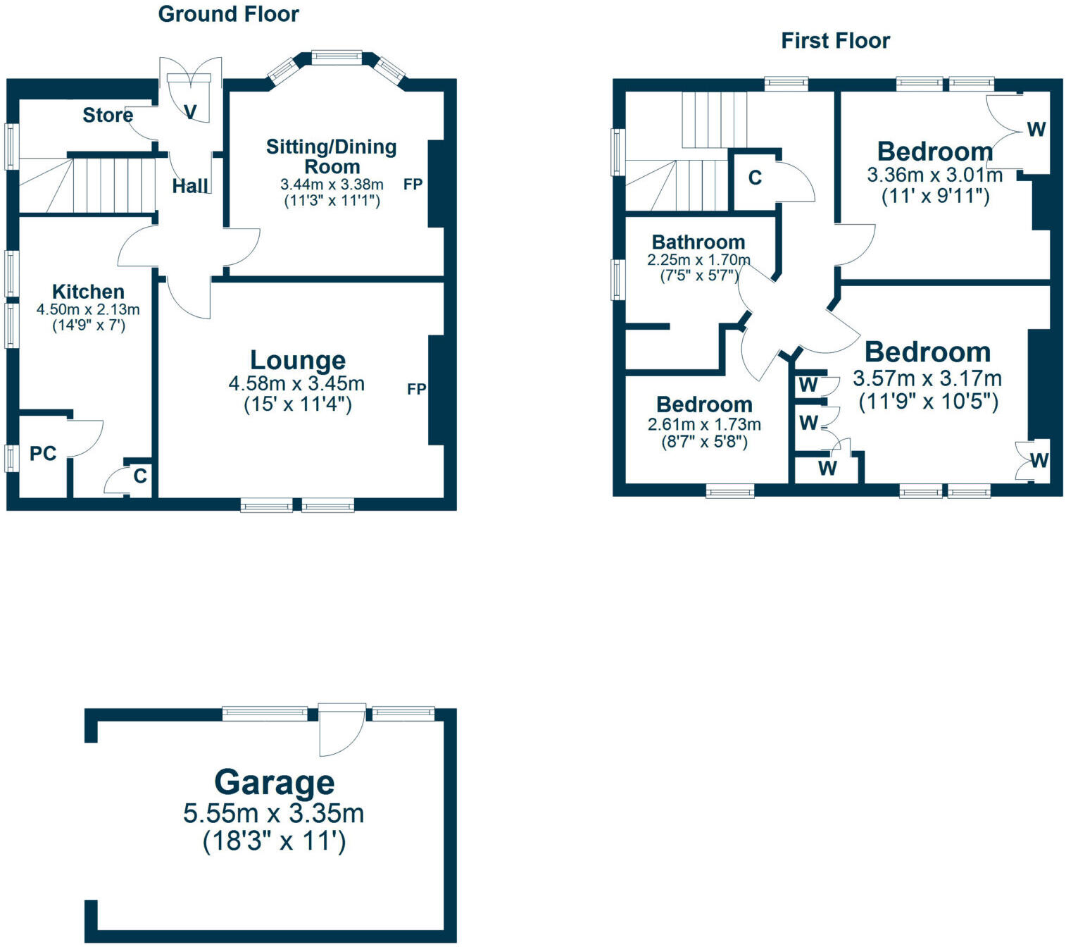 43 Crandleyhill Road, Prestwick, KA9 2BE floorplan