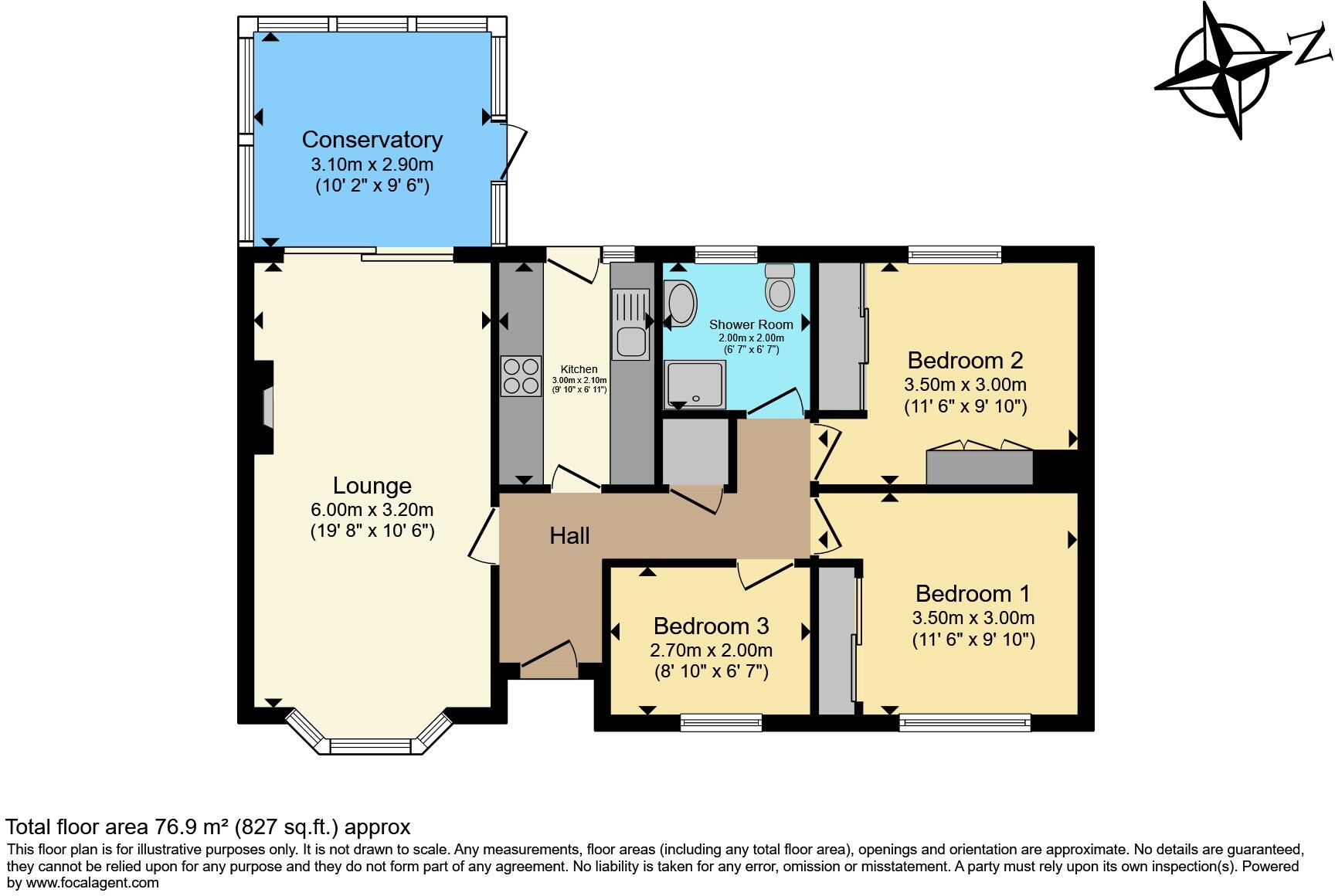 Sidmouth Close, Seaham, SR7 floorplan