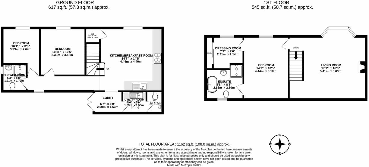 1 Rolle Road, Budleigh Salterton, EX9 floorplan