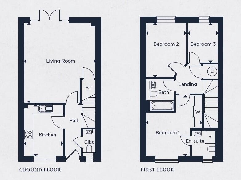 Burstow Grove, Off Haroldslea Drive, Horley, Surrey, RH6 floorplan