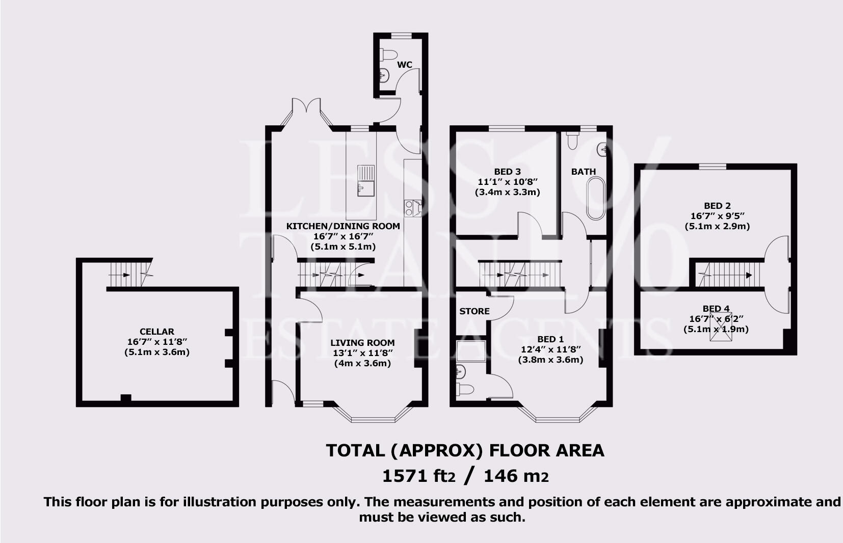 Kingsthorpe Grove - NN2 floorplan