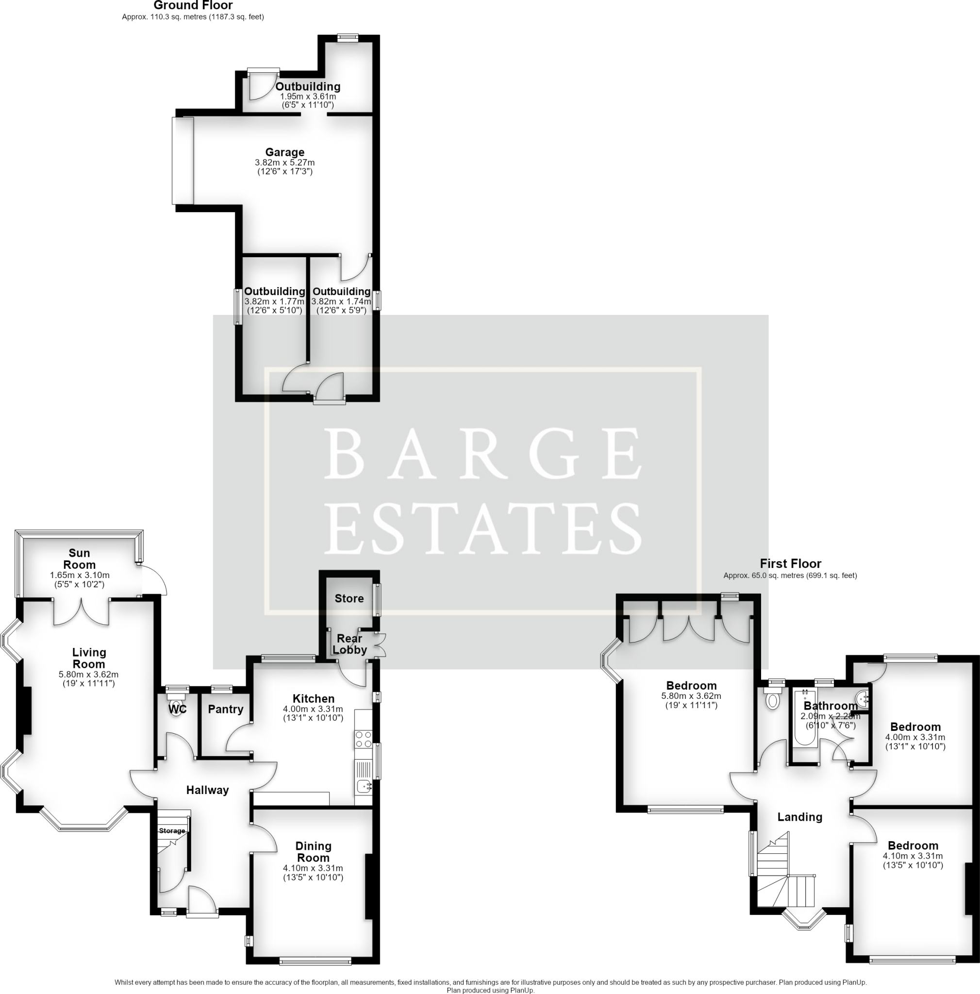Ridgeways, North Road, Retford, Nottinghamshire floorplan