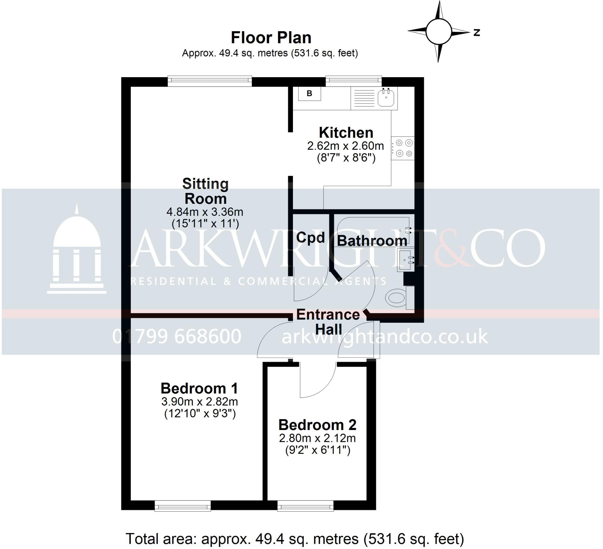 Clay Pit Piece, Saffron Walden floorplan