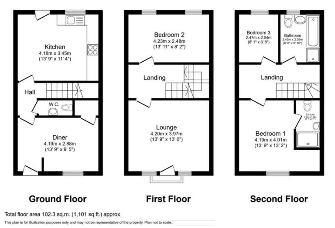 Gladstone Court, Hawarden, Cheshire, CH5 floorplan