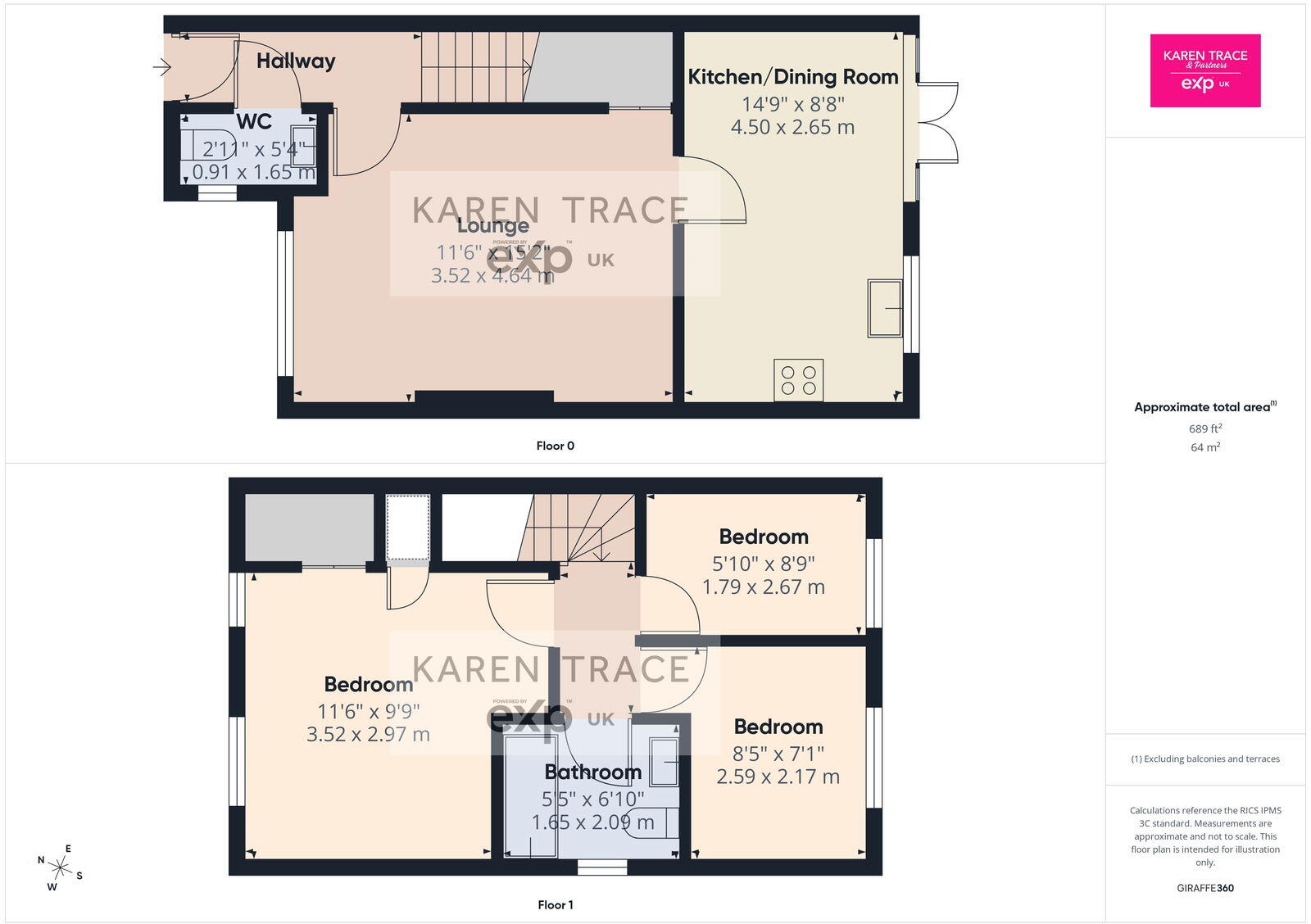 Pentreath Close, Fowey, PL23 floorplan
