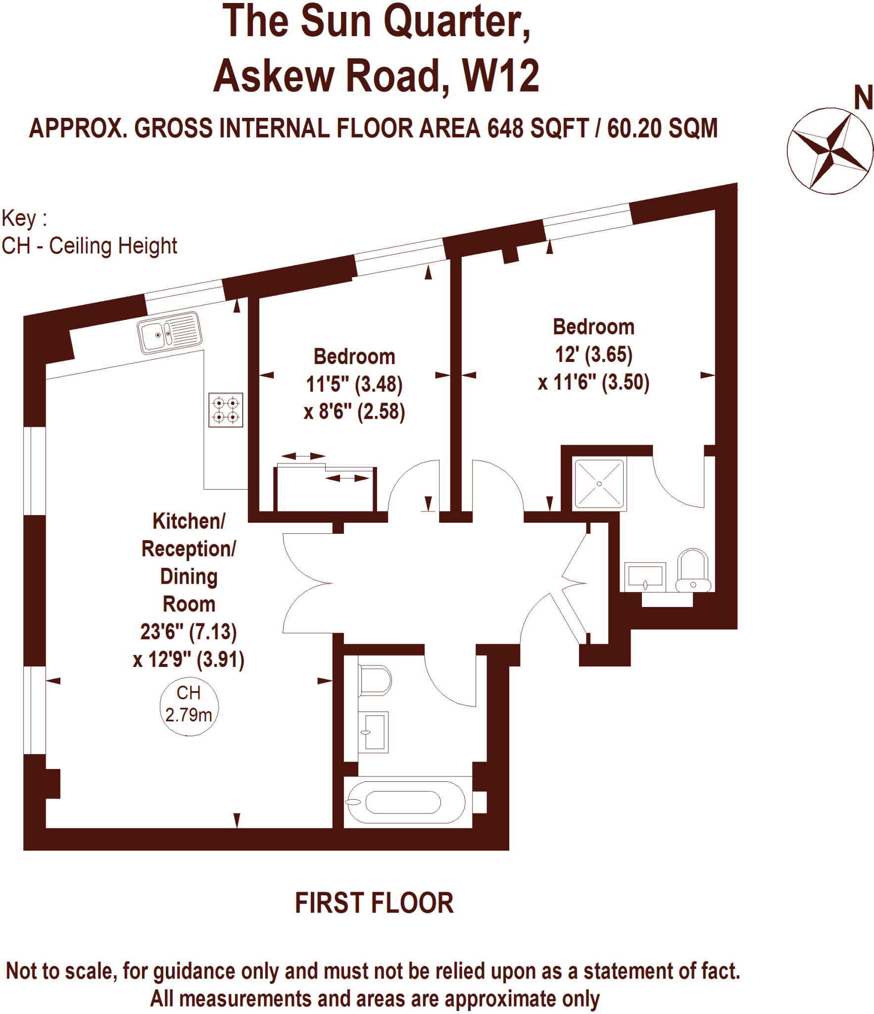 The Sun Quarter, London floorplan