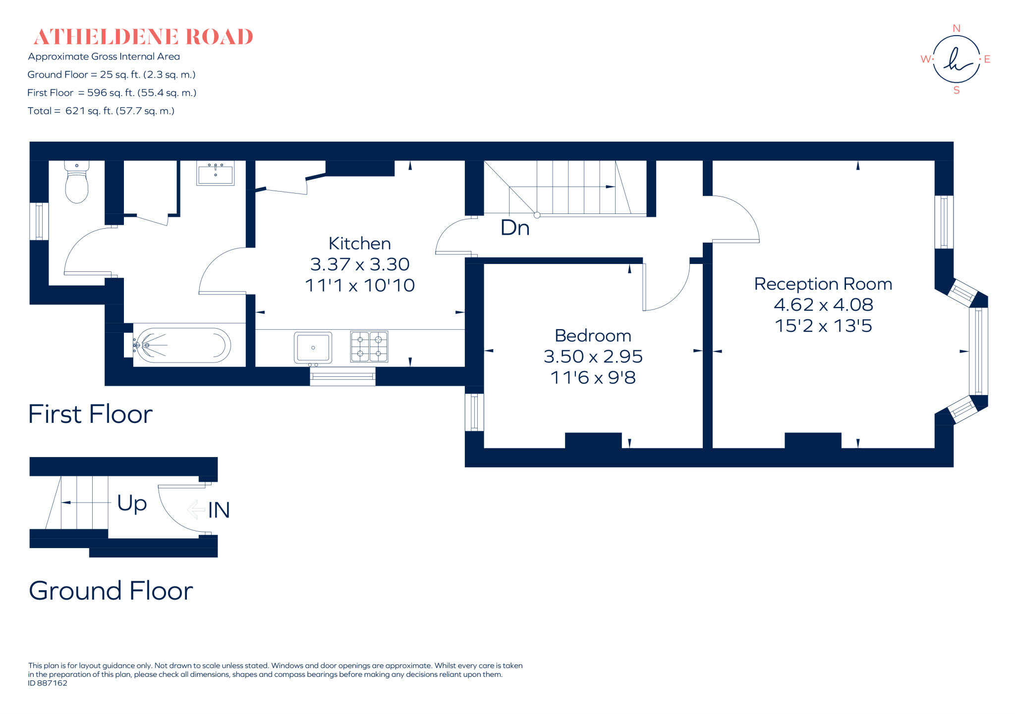 Atheldene Road London SW18 floorplan