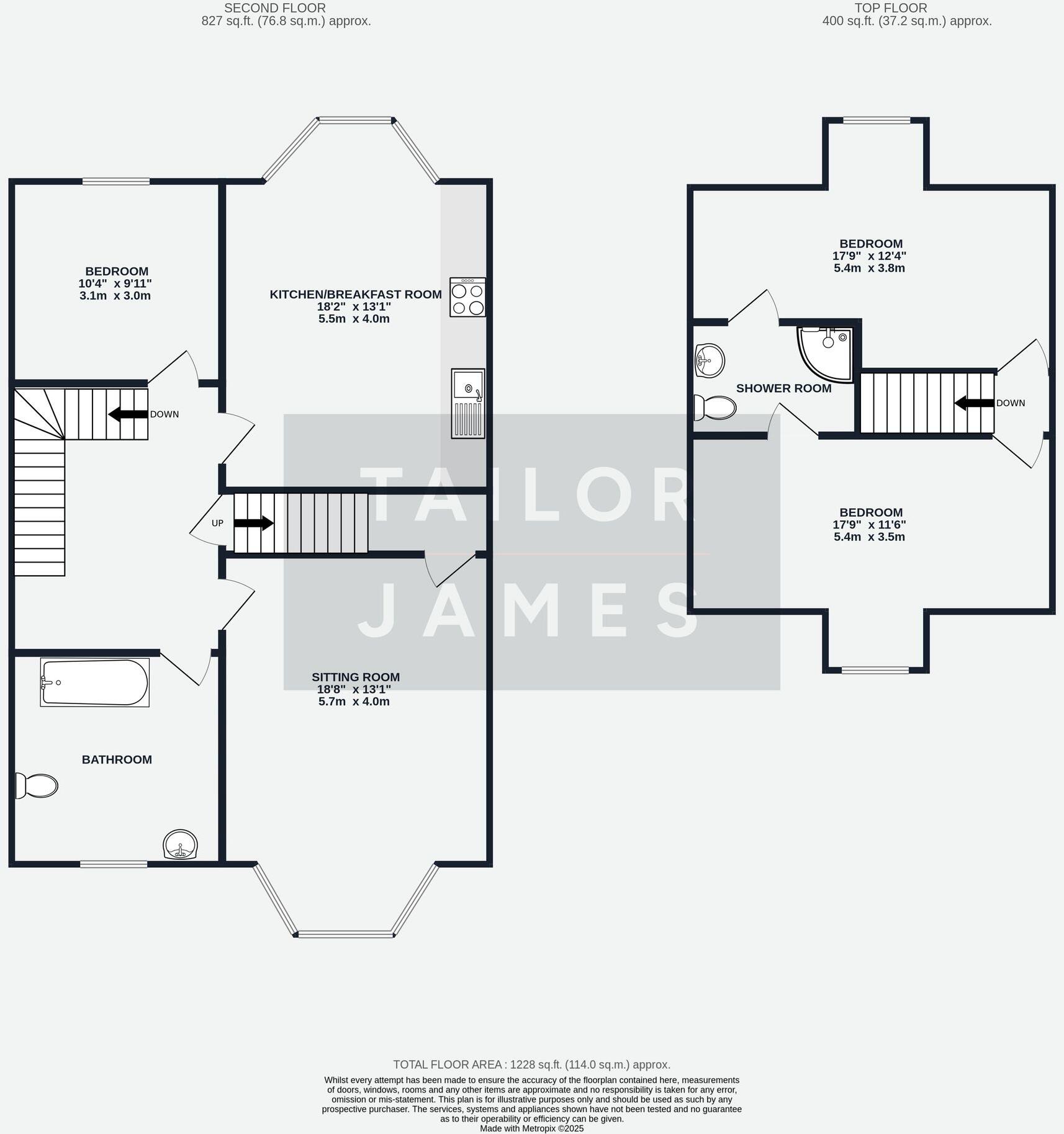 Denmark Villas, Hove, BN3 floorplan