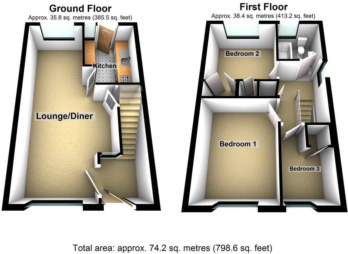 St Botolphs Close, South Wootton, King's Lynn, PE30 floorplan