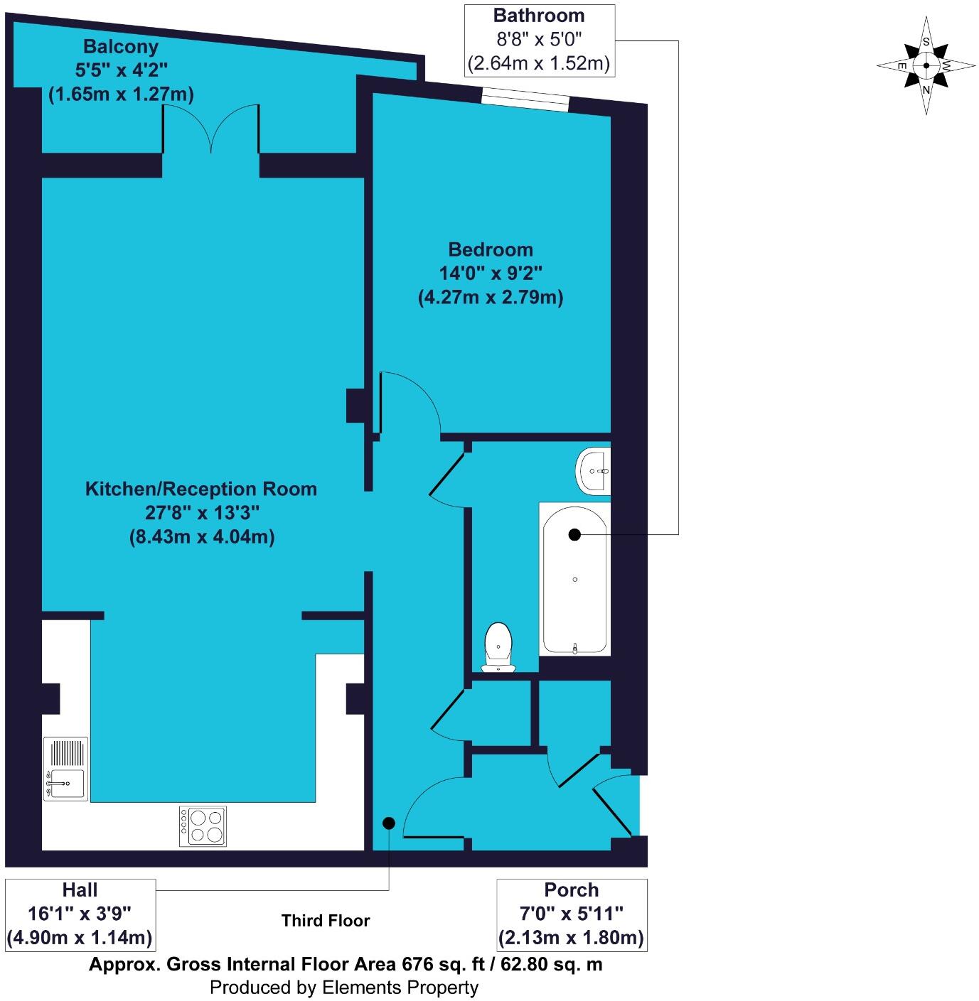 Nexus Court, 10 Kirkdale Road, Leytonstone, London, E11 1HB floorplan