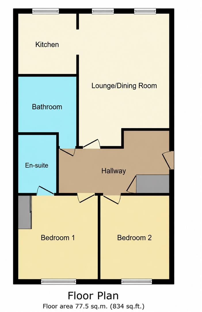 Sir Thomas White Close, Warwick floorplan