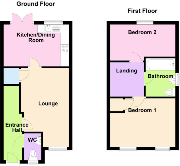 Clovelly Drive, Hampton Gardens, Peterborough, Cambridgeshire, PE7 floorplan