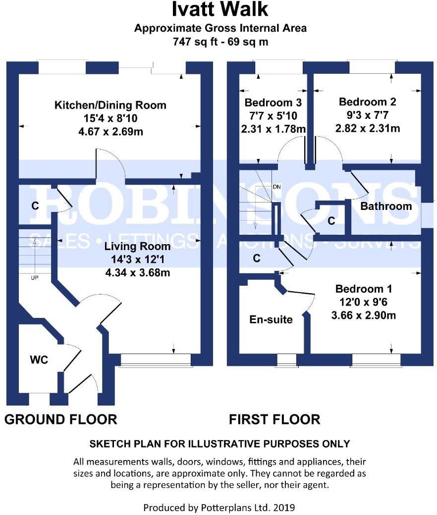 Ivatt Walk, Shildon floorplan