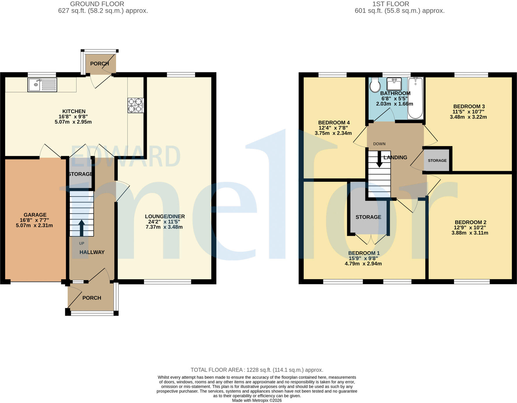 Salisbury Drive, Dukinfield floorplan