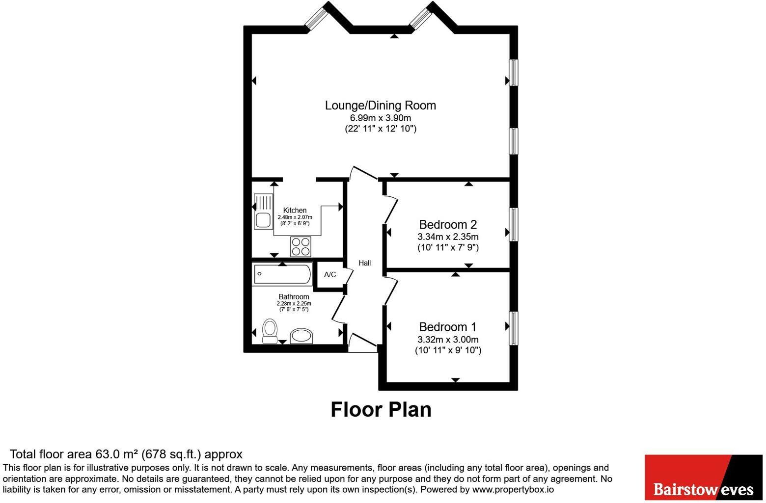 Spain Lane, Boston, Lincolnshire, PE21 floorplan
