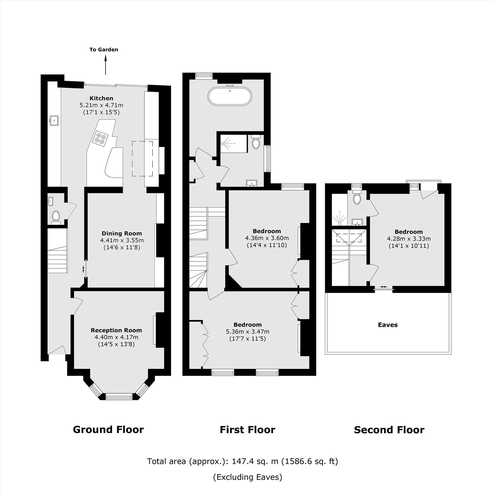 Haldon Road, Putney floorplan