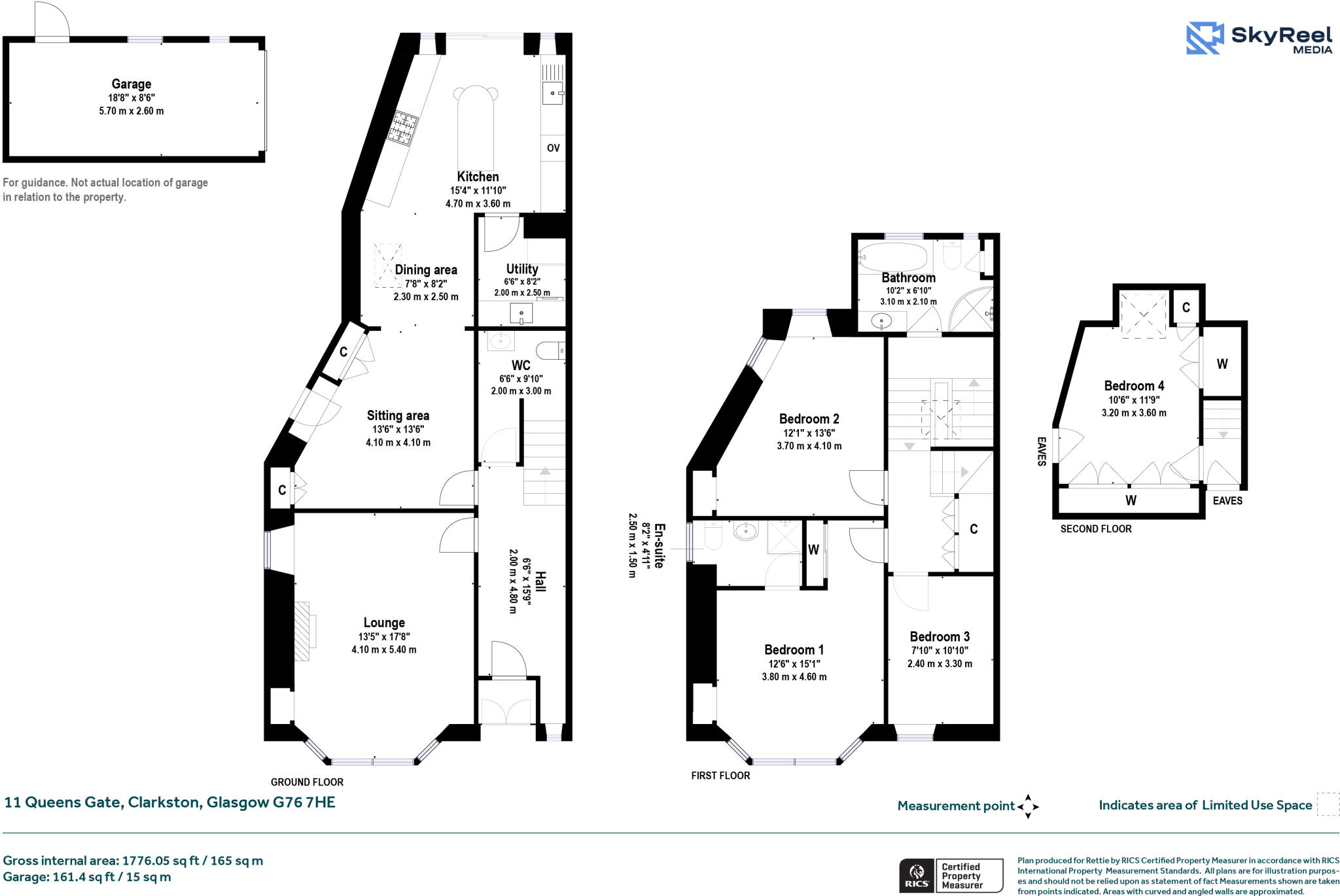 Queens Gate, Clarkston, Glasgow floorplan