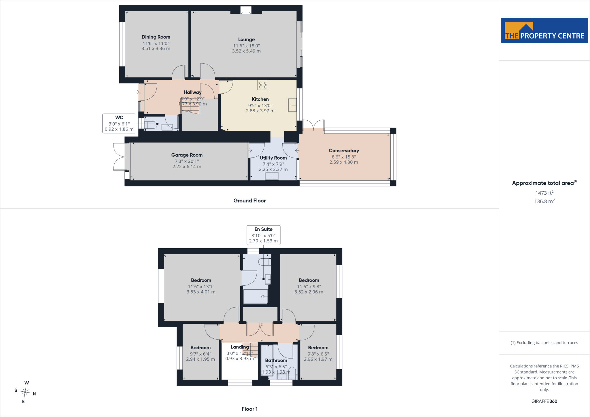 Smiths Avenue, Worcester, Worcestershire, WR2 floorplan