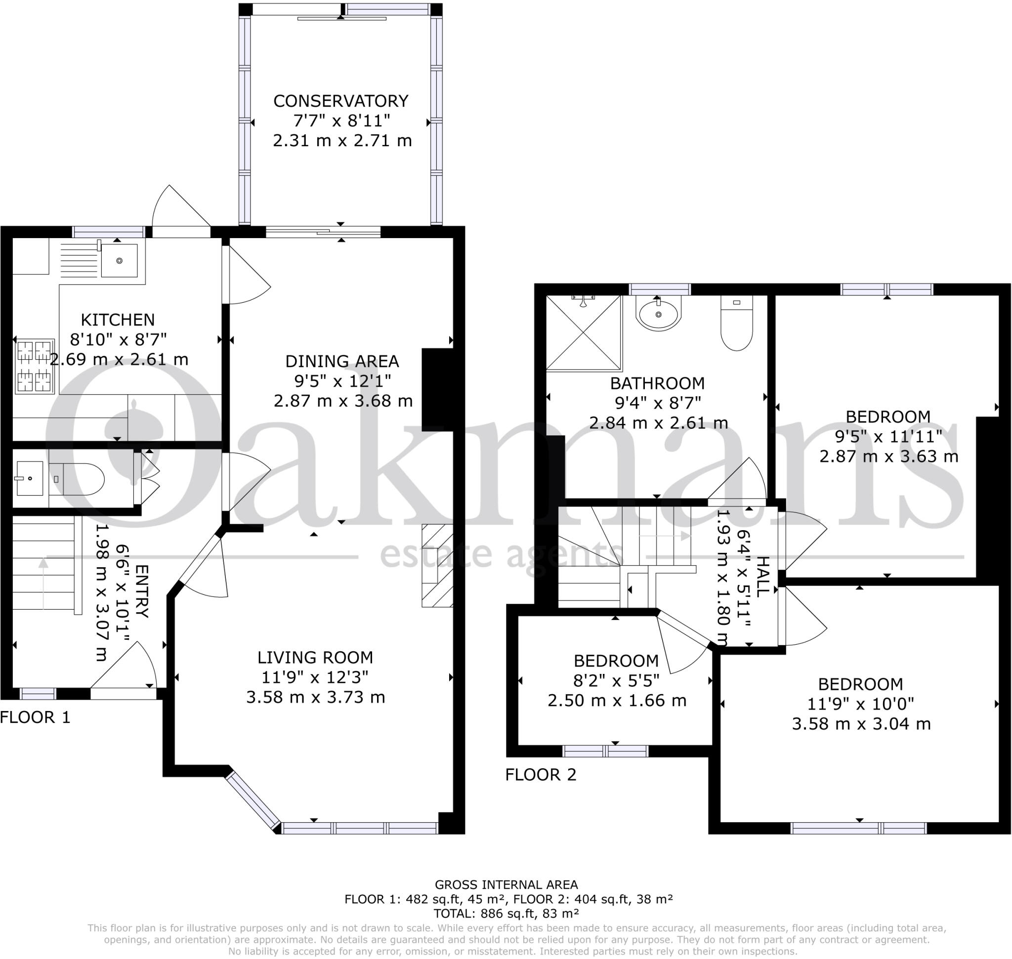 Hawkesley Mill Lane, Birmingham, B31 floorplan
