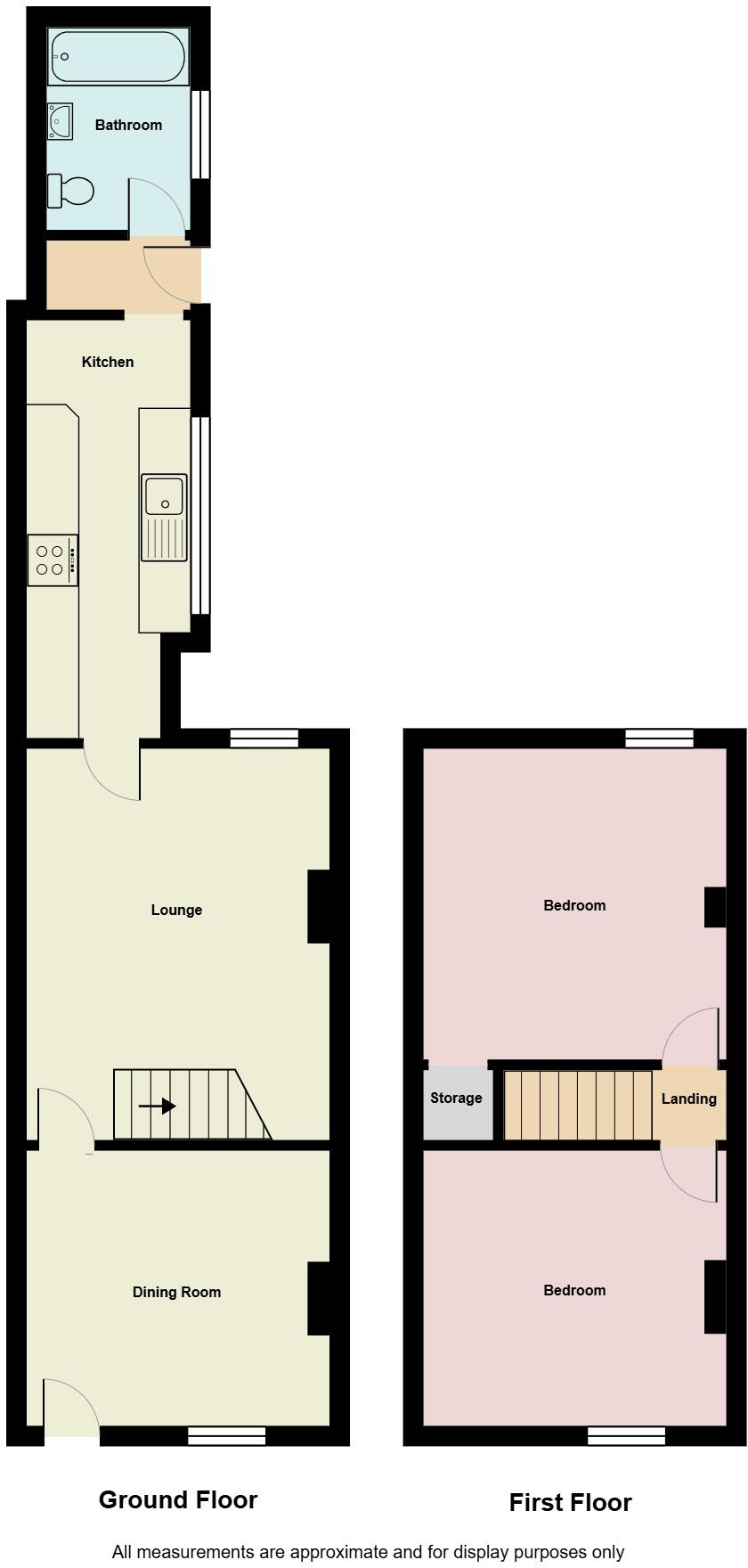 Bond Street, Tunstall floorplan