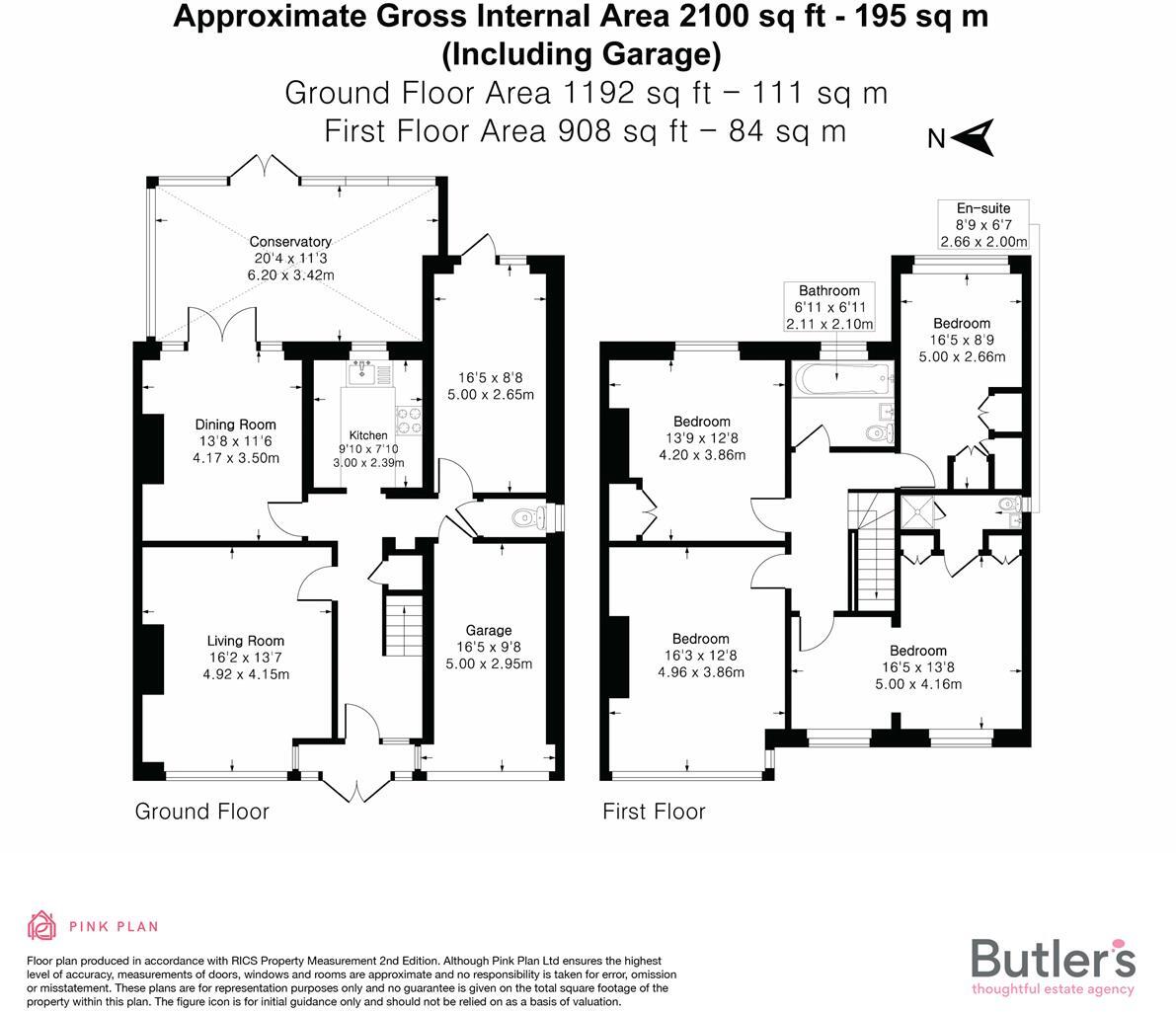 Lynwood Drive, Worcester Park floorplan