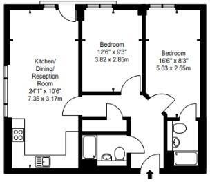 Trevithick Court, Lonsdale, Wolverton, Milton Keynes floorplan