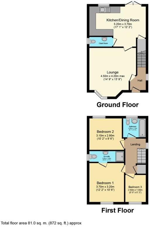 Millers Park, Saltney, Chester floorplan