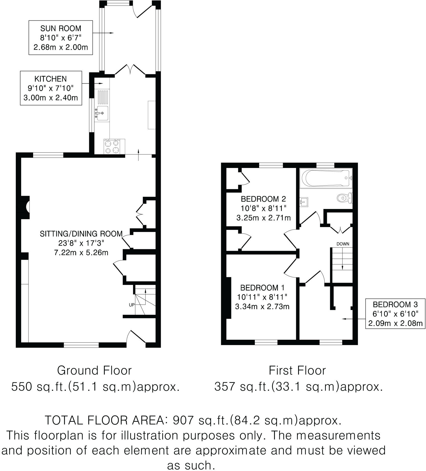 Verulam Road, St Albans, AL3 floorplan