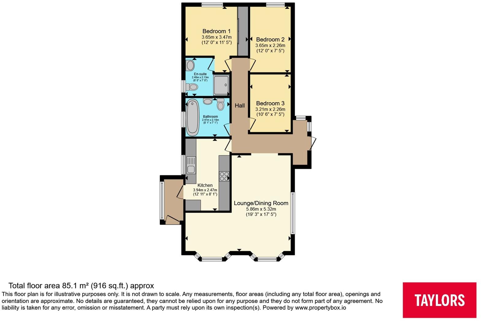 Three Star Park, Bedford Road, Lower Stondon, Henlow, SG16 floorplan